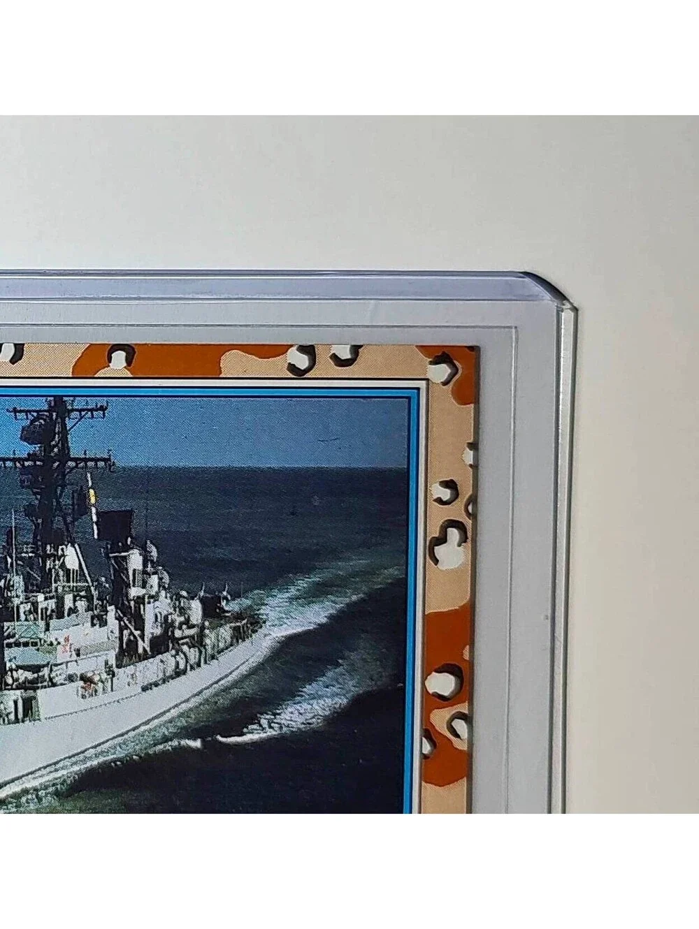 USS Long Beach 1991 Topps Desert Storm #121 Card